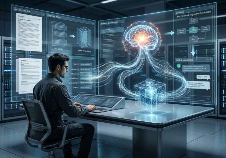 AI engineer building a ChatGPT knowledge retrieval system