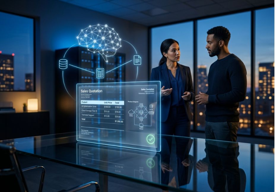 AI sales quotation generation dashboard