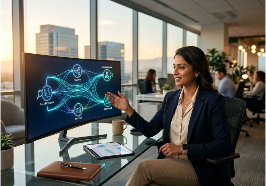 AI consultant discussing tools for a San Jose business