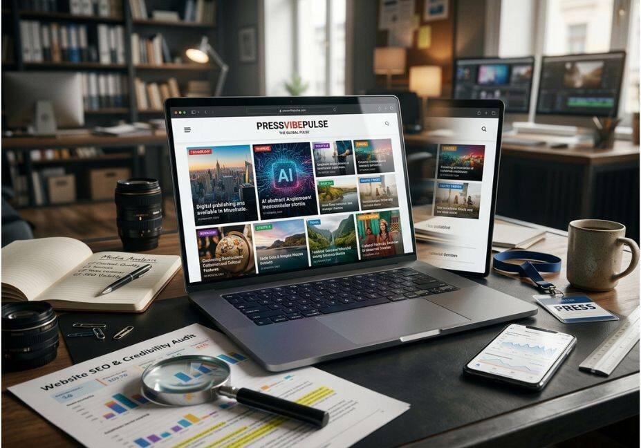 PressVibePulse website review and SEO analysis